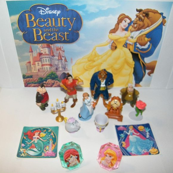 Beauty and The Beast Movie Quality Figure Set with 10 Figures - Picture 1 of 7